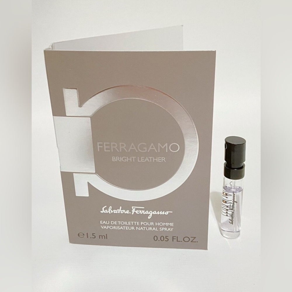 Salvatore Ferragamo Bright Leather Eau de Toilette Sample 1.5 ML 0.05 FL OZ